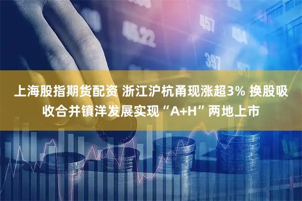 上海股指期货配资 浙江沪杭甬现涨超3% 换股吸收合并镇洋发展实现“A+H”两地上市